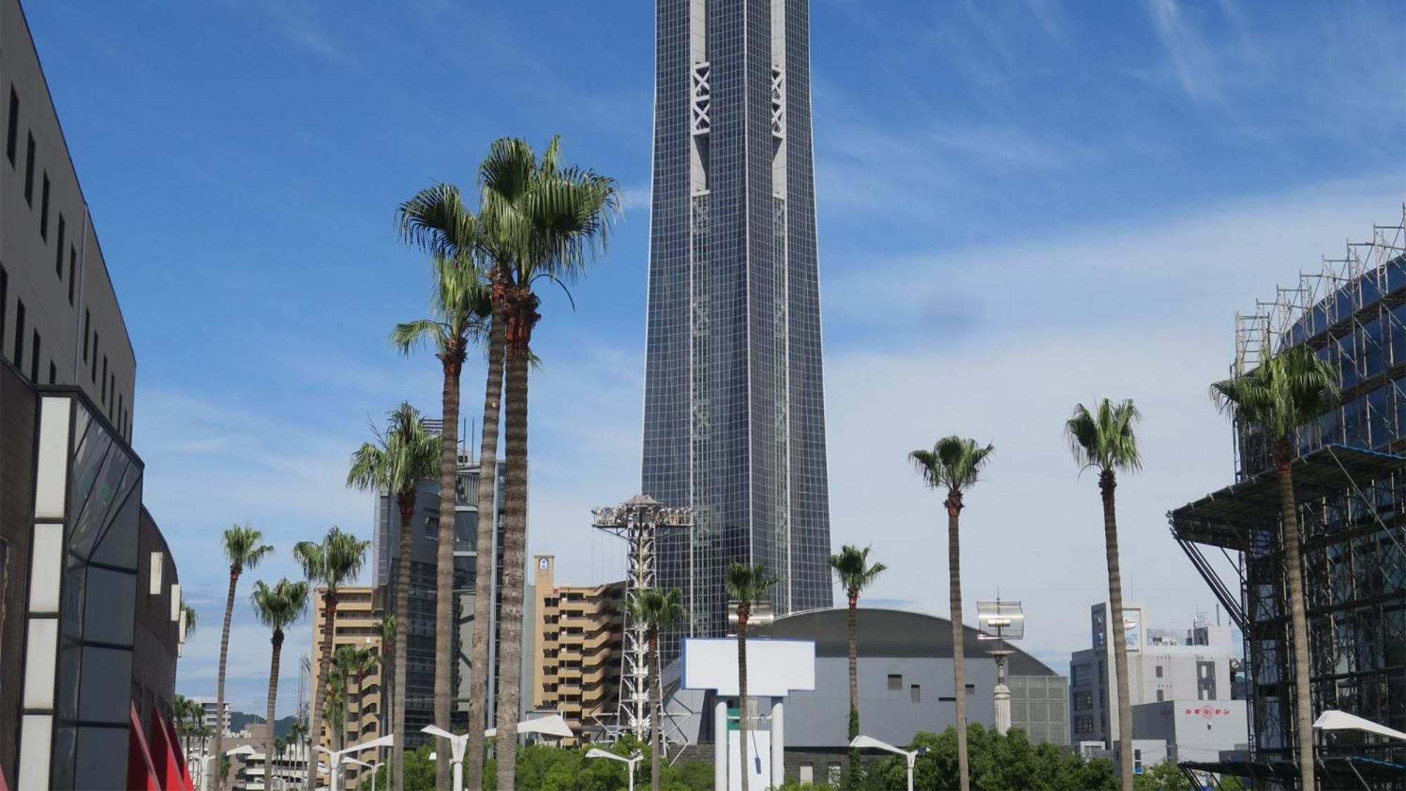 Toyoko Inn Shimonoseki Kaikyo Yume Tower Mae Dış mekan fotoğraf